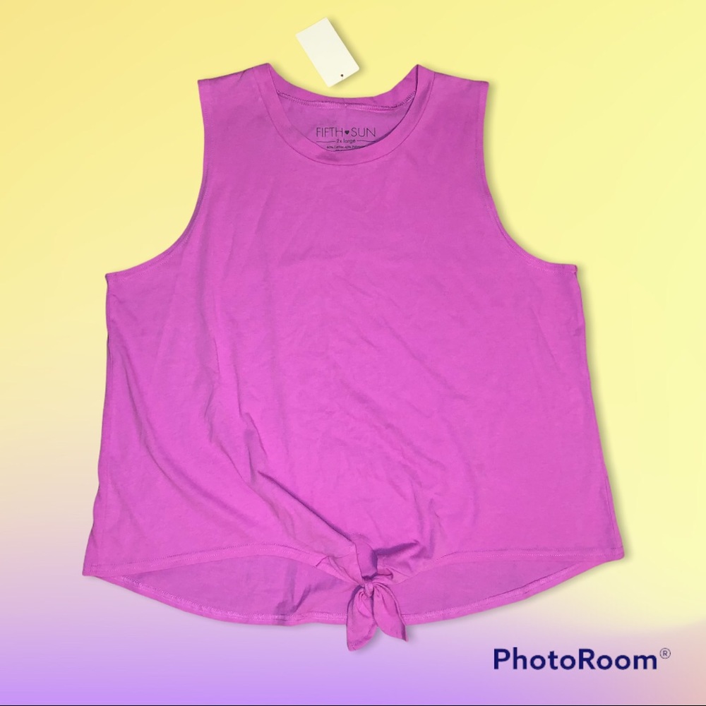 Fifth Sun Bright Purple Tank